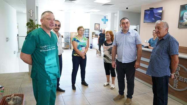 Експертна група от Националната агенция за оценяване и акредитация посети МУ-Плевен за оценяване на проекта за откриване на Факултет по ветеринарна медицина