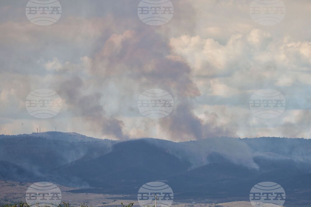 Бургас - квартал „Банево" - пожар