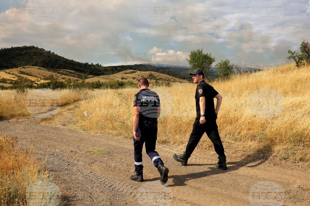 Бургас - квартал „Банево" - пожар