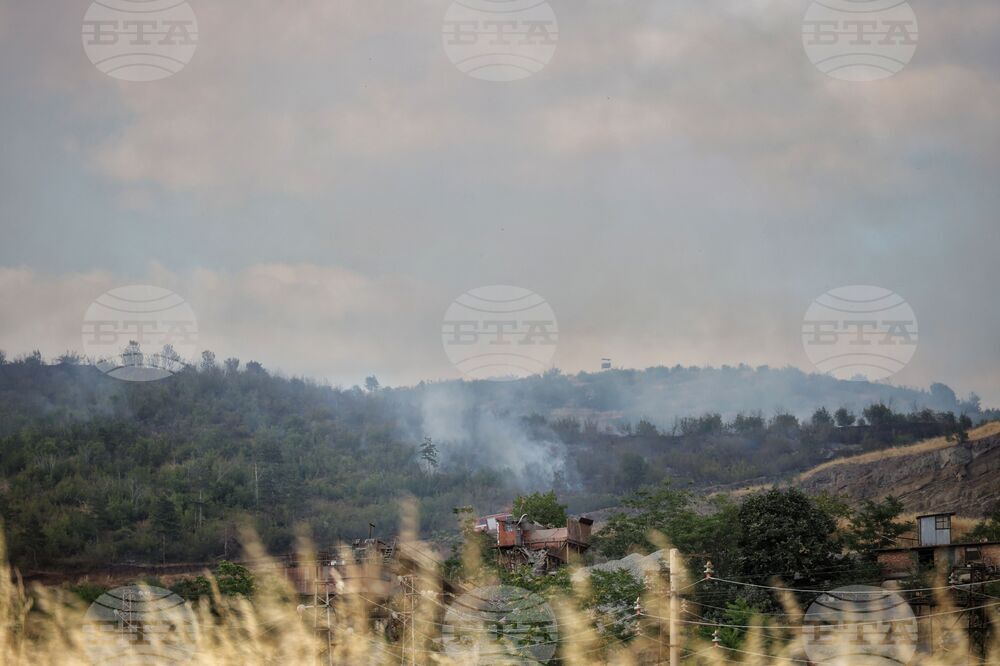 Бургас - квартал „Банево" - пожар