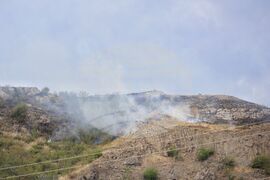 Бургас - квартал „Банево" - пожар