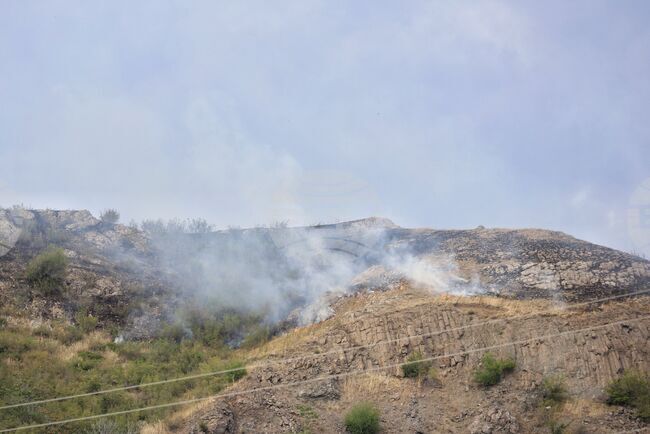 Бургас - квартал „Банево" - пожар