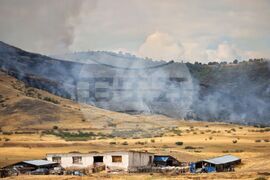 Бургас - квартал „Банево" - пожар
