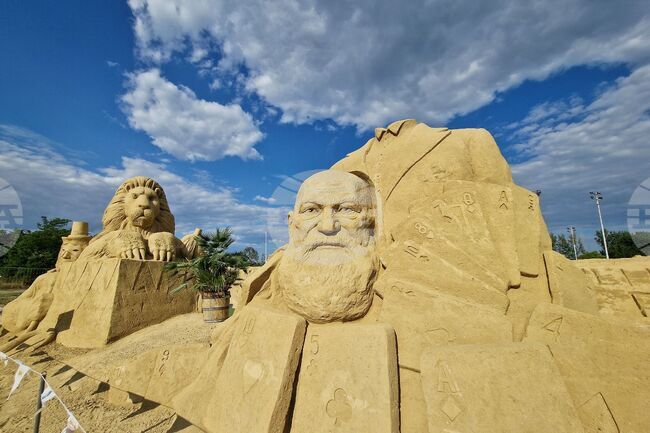 Бургас - Фестивал на пясъчните фигури - откриване