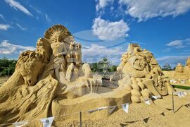 Бургас - Фестивал на пясъчните фигури - откриване