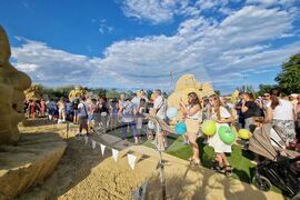 Бургас - Фестивал на пясъчните фигури - откриване