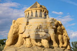 Бургас - Фестивал на пясъчните фигури - откриване