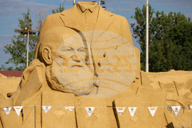 Бургас - Фестивал на пясъчните фигури - откриване