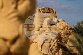 Бургас - Фестивал на пясъчните фигури - откриване