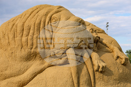 Бургас - Фестивал на пясъчните фигури - откриване