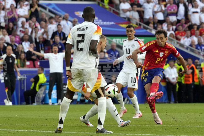 Испания отстрани драматично Германия след продължения в първия четвъртфинал на Евро 2024