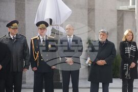 Бюст-паметник на Юрий Захарчук - откриване