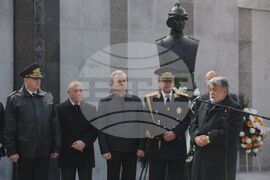 Бюст-паметник на Юрий Захарчук - откриване