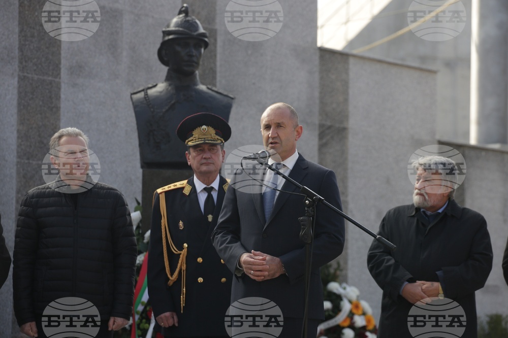 Monument Unveiled to Yuriy Zakharchuk, Founder of Bulgaria's Modern Firefighting