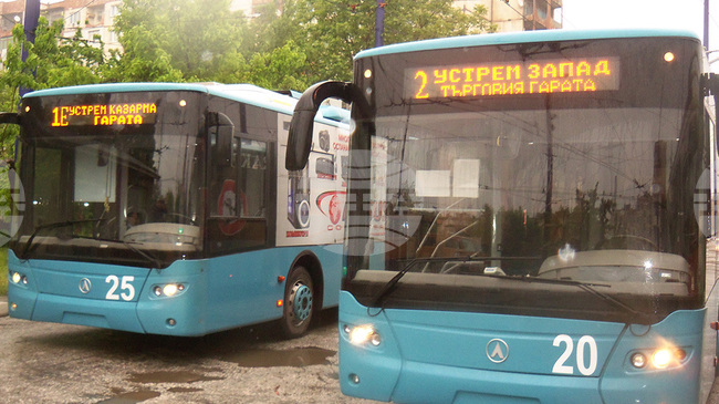 Общественият транспорт в Пазарджик ще бъде с празнично разписание през почивните дни