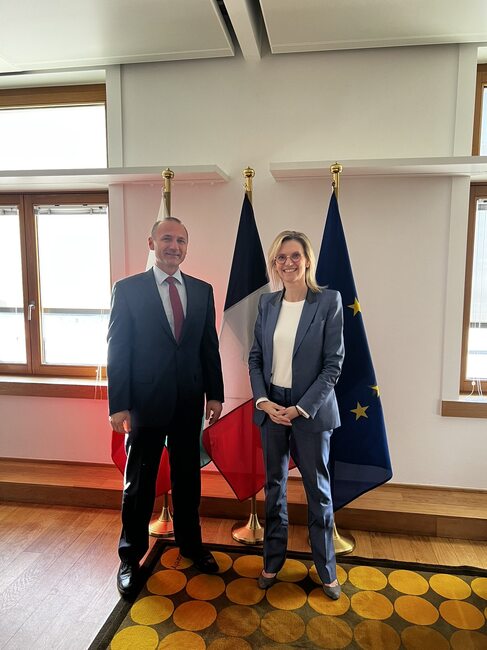 Министерство на енергетиката: Росен Христов обсъди с френския си колега сътрудничество в сферата на енергетиката