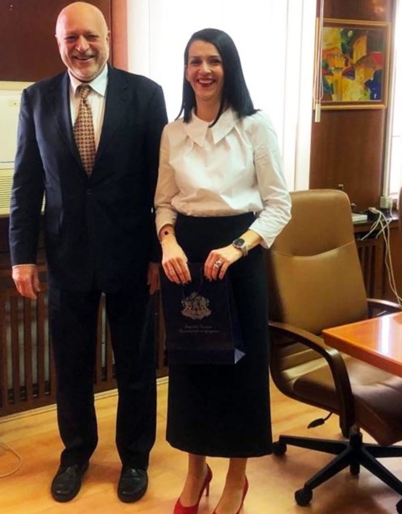 Българският министър на културата Велислав Минеков се срещна в Скопие с колегата си от Република Северна Македония Бисера Костадинова – Стойчевска