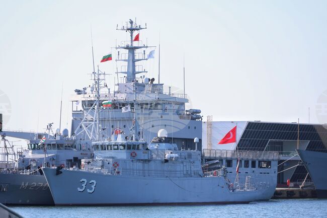 Bulgaria Contributes Auxiliary Ship to Mine Countermeasures Task Group Black Sea