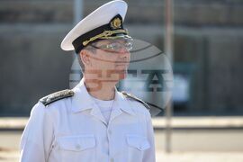 Бургас - Противоминна военноморска група - кораби - посрещане - Павлин Петков