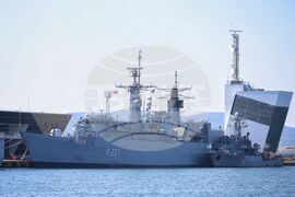 Бургас - Противоминна военноморска група - кораби - посрещане