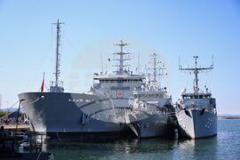 Бургас - Противоминна военноморска група - кораби - посрещане