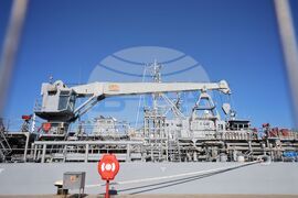 Бургас - Противоминна военноморска група - кораби - посрещане