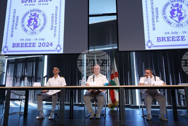 Бургас - Военноморски сили - пресконференция