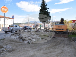 Община Сандански: Започна изграждането на отливен канал за дъждовни води на ул. „Тодор Каблешков“