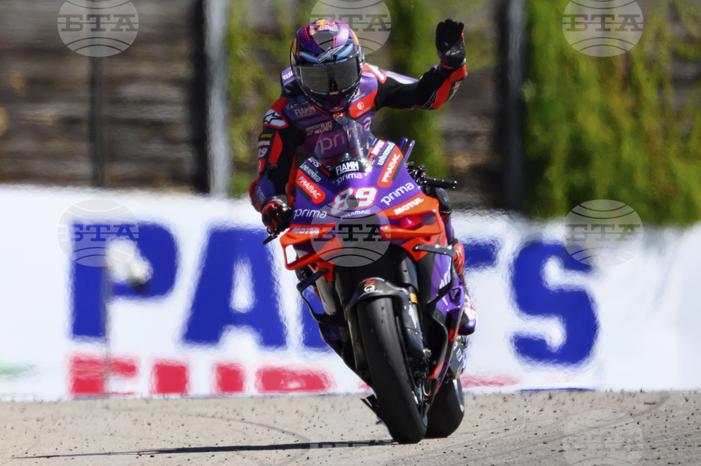 Испанецът Хорхе Мартин ликува в спринтово състезание в клас MotoGP в Германия