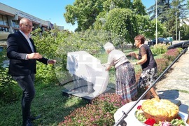 Благоевград - паметна плоча - откриване