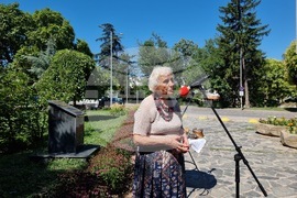 Благоевград - паметна плоча - откриване - Ева Соколова