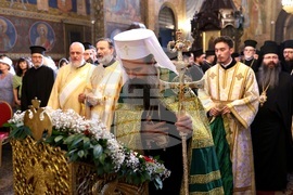 Катедрален храм „Св. вмчца Неделя“ - патриарх Даниил - посрещане