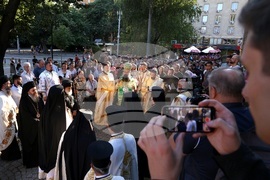 Катедрален храм „Св. вмчца Неделя“ - патриарх Даниил - посрещане