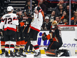 Senators Ducks Hockey