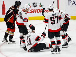 Senators Ducks Hockey