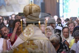 Храм "Св. великомъченица Неделя" - празник - света литургия