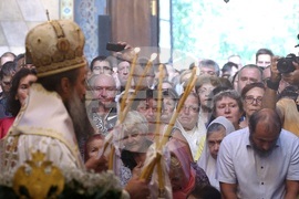 Храм "Св. великомъченица Неделя" - празник - света литургия