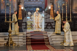 Варна - Катедрален храм - литургия - Ден на всички български светии