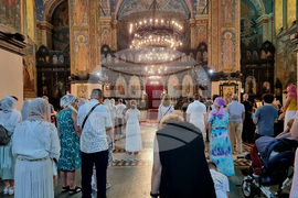 Варна - Катедрален храм - литургия - Ден на всички български светии