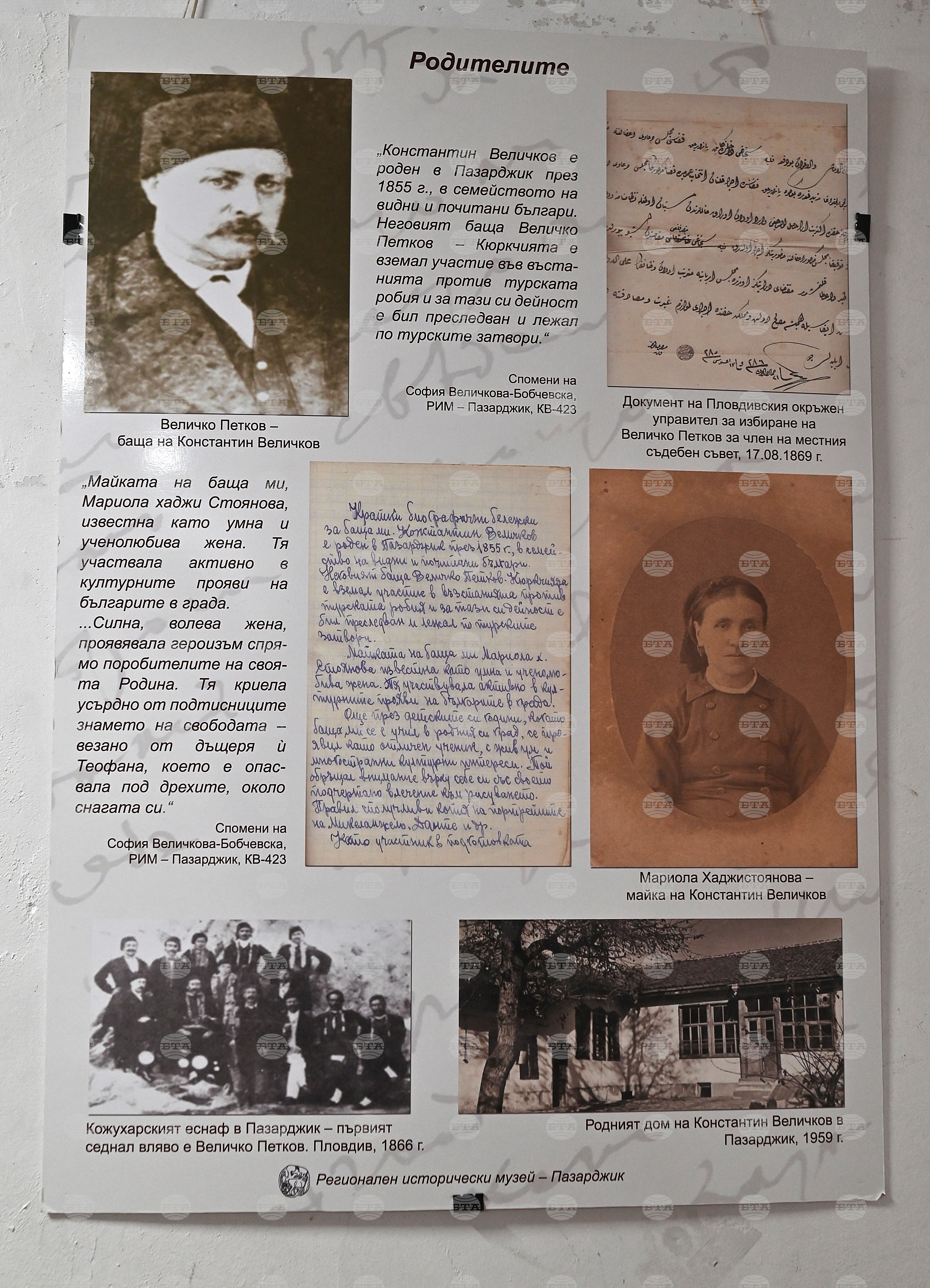 Берковица - „Величковият род“ - изложба