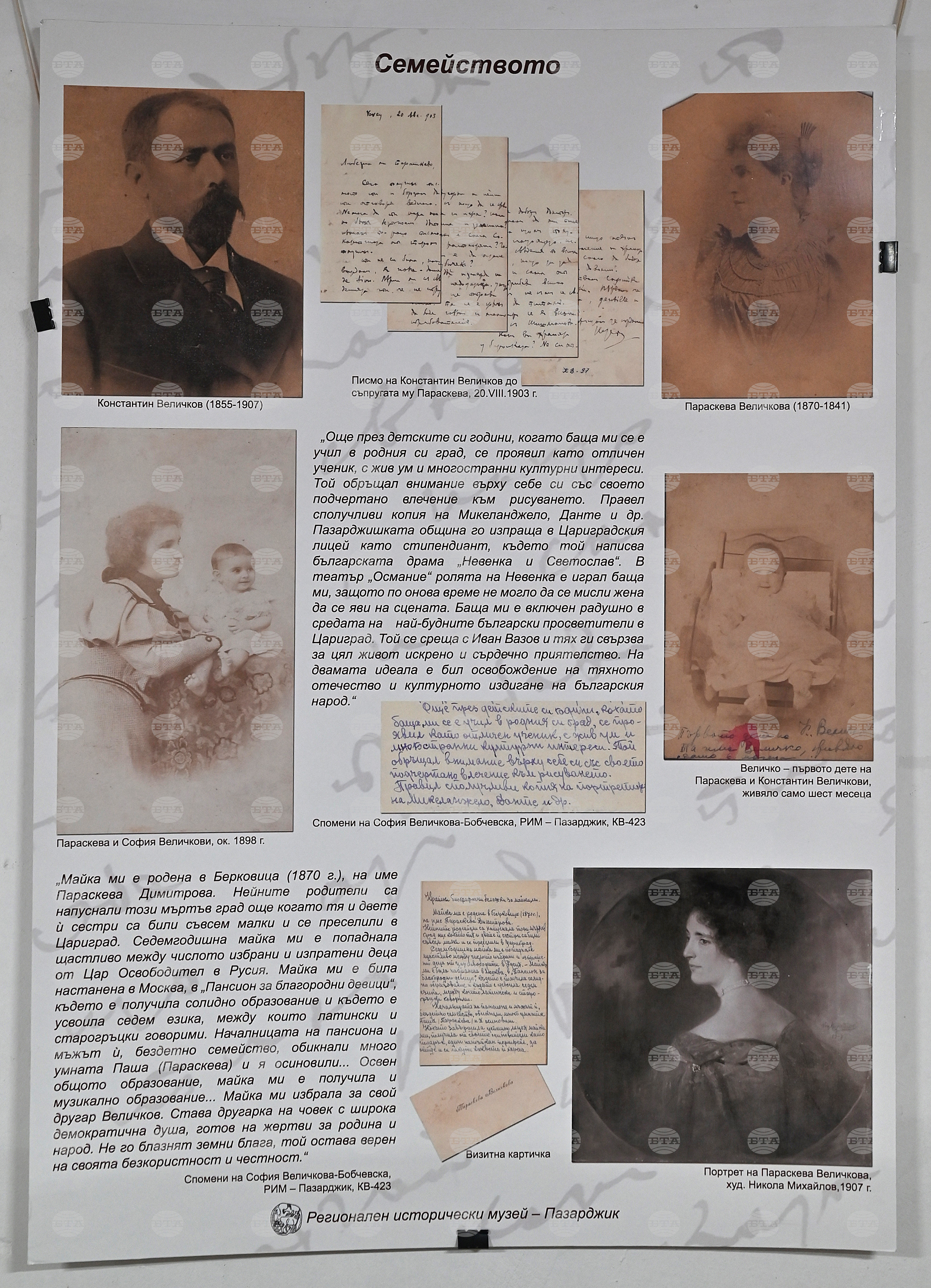 Берковица - „Величковият род“ - изложба