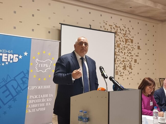 GERB Leader Borissov: Political System Must Come Up with Regular Covernment, PM Designate Gabrovski Has Total Freedom in Cabinet Line-up