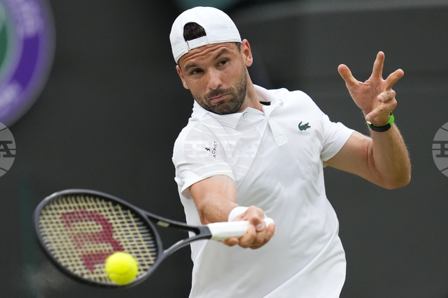 Григор Димитров остана на 21-о място в световната ранглиста преди "Уимбълдън"