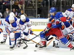 Oilers Rangers Hockey