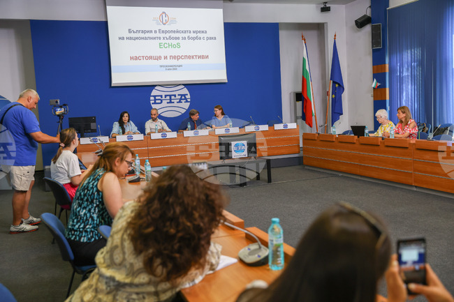 Национален пресклуб на БТА София - пресконференция - Съвместна онкологична национална мрежа