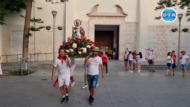 Жителите на испанския град Алморади отбелязаха празника Сан Фермин