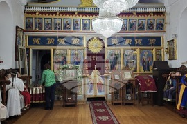 Село Белащица - храм - ремонт 