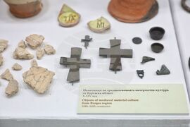 Бургас - Археологически музей - крепост Русокастро - находки