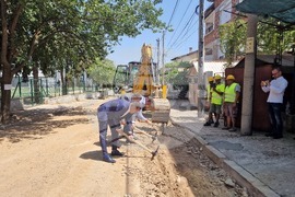 Петрич - водопроводна мрежа - първа копка