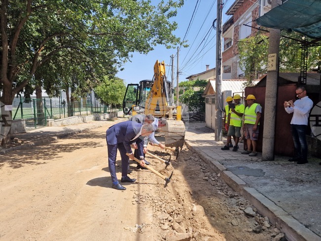  Петрич - водопроводна мрежа - първа копка